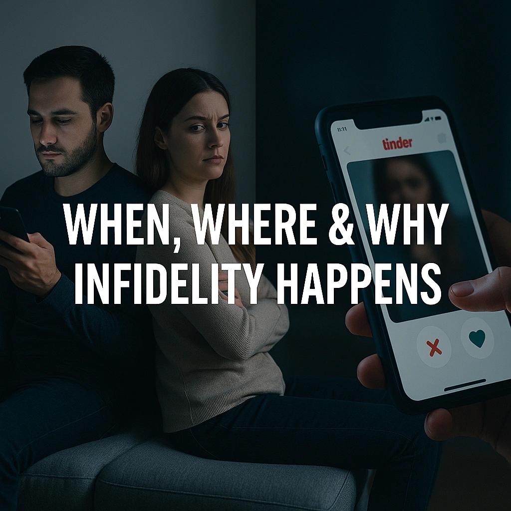 When, Where, and Why Infidelity Happens